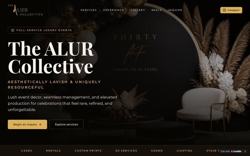 Live build: Alur Collective